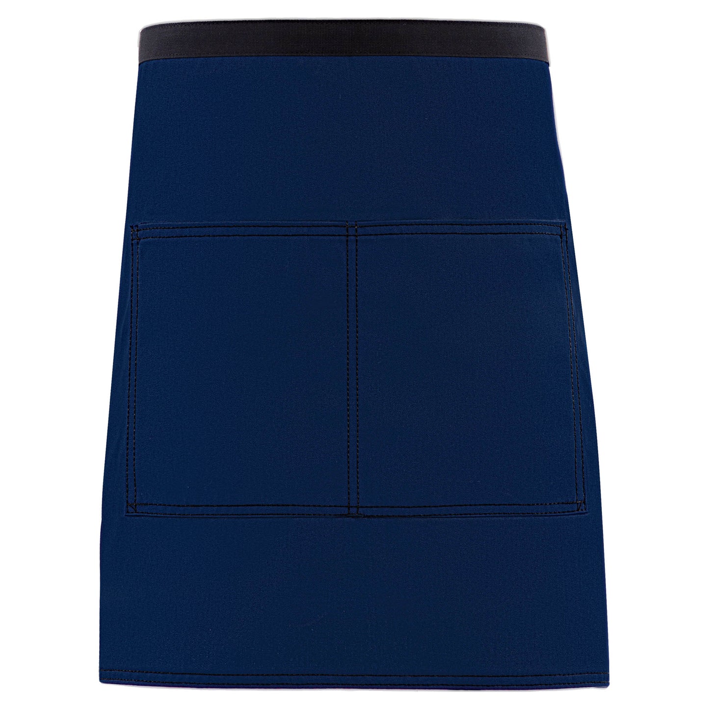 Black Bistro Apron - Fame Fabrics - Durable Twill
