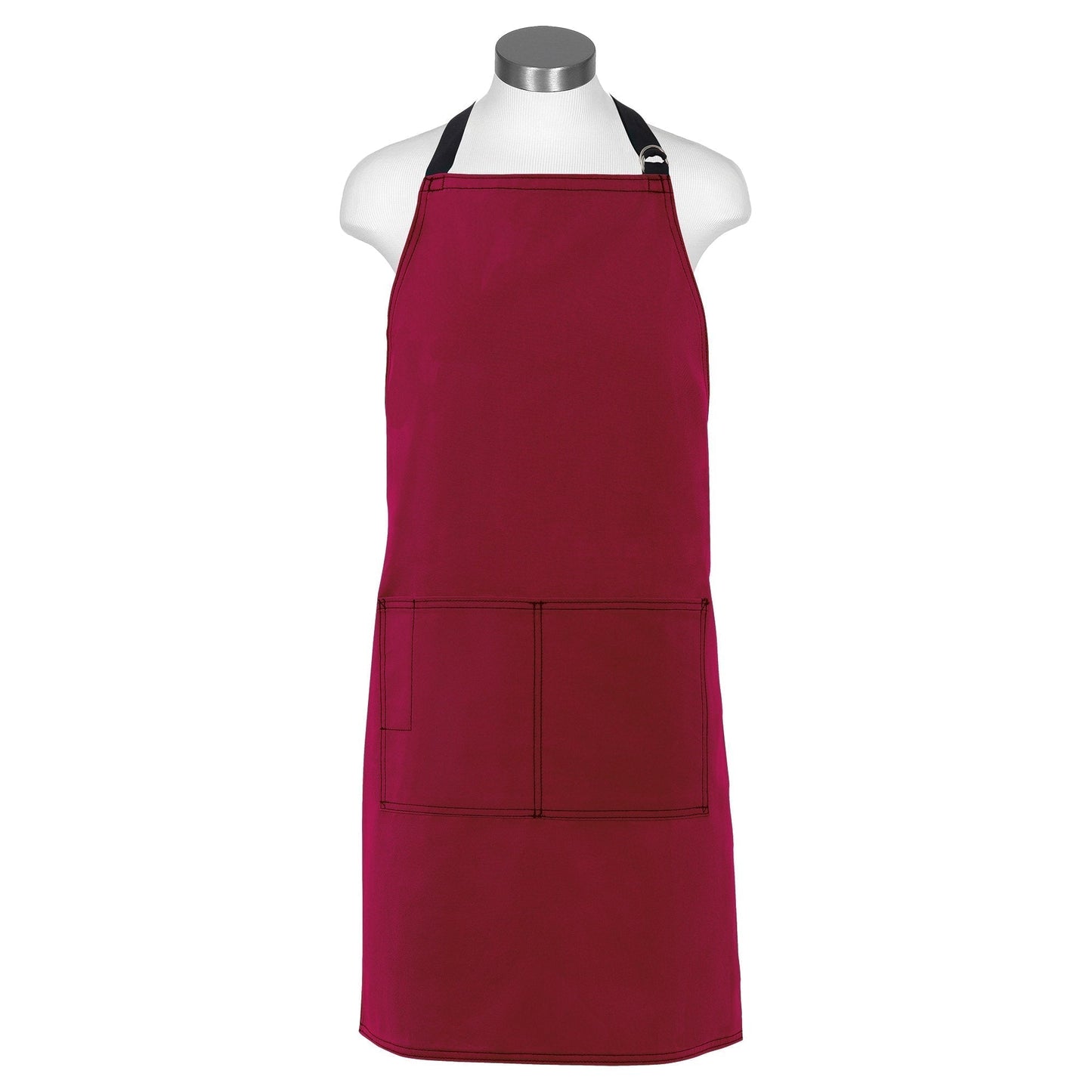 Black Aprons - Fame Fabrics - Durable Bib Design