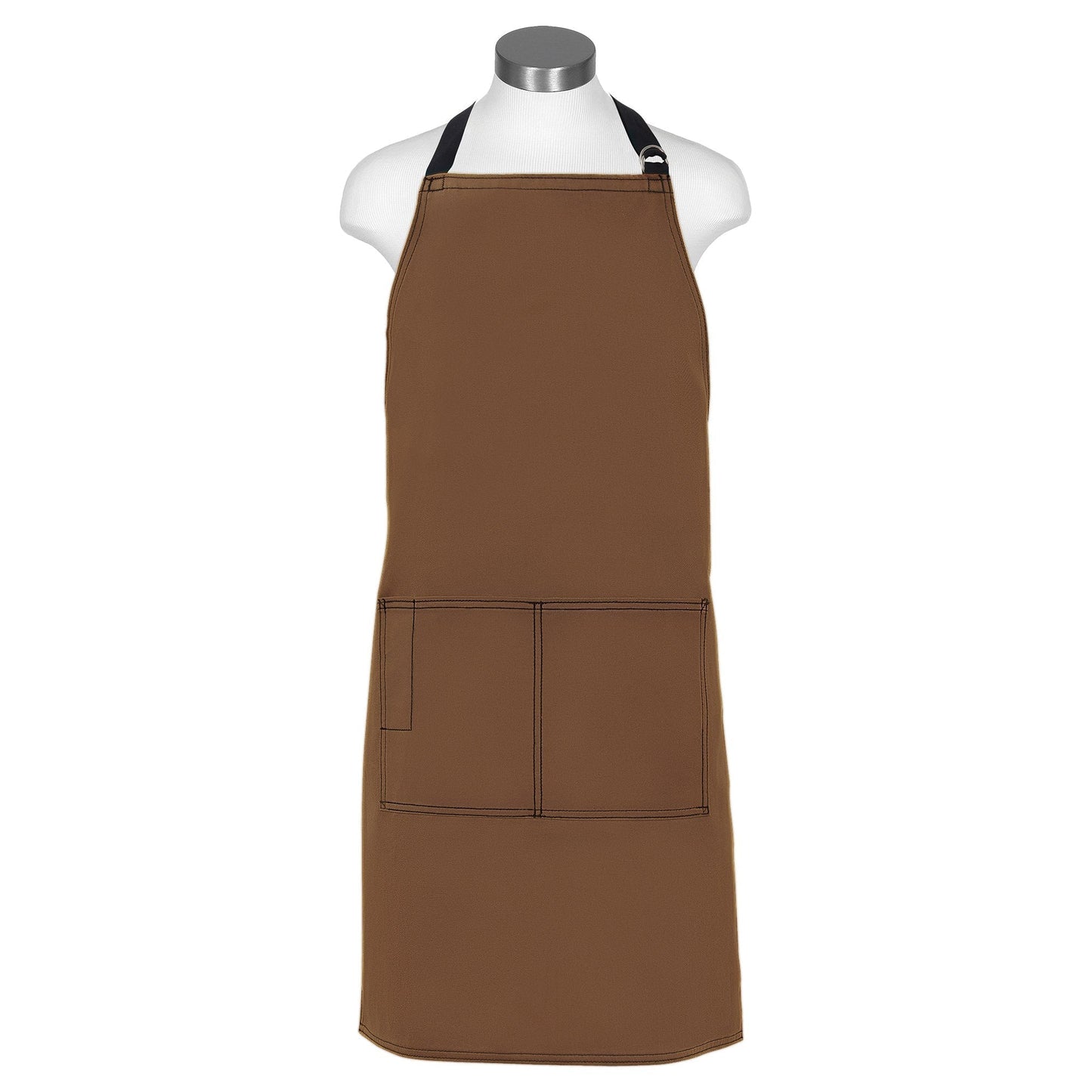 Black Aprons - Fame Fabrics - Durable Bib Design