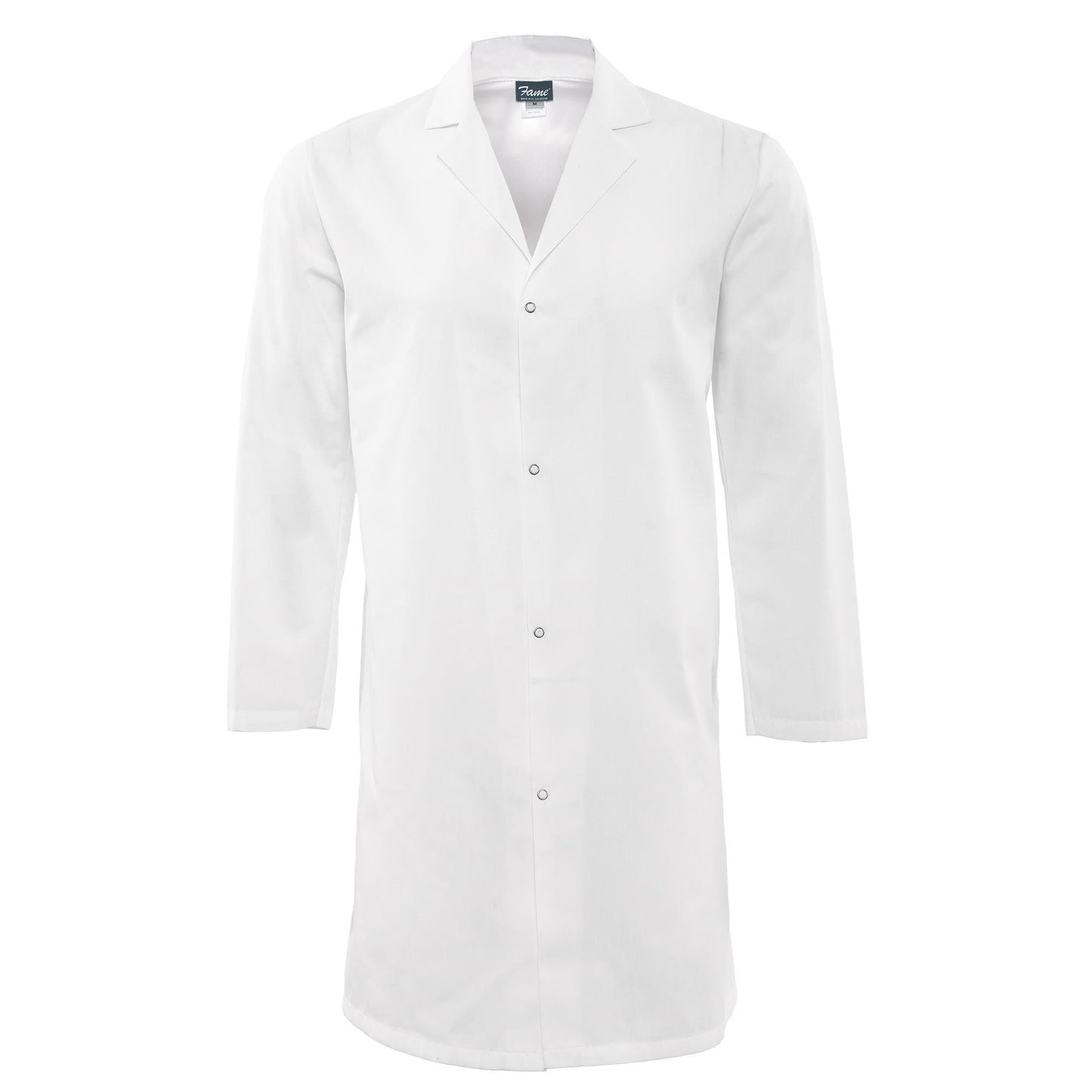 White Butcher Coats - Fame Fabrics - Durable Design