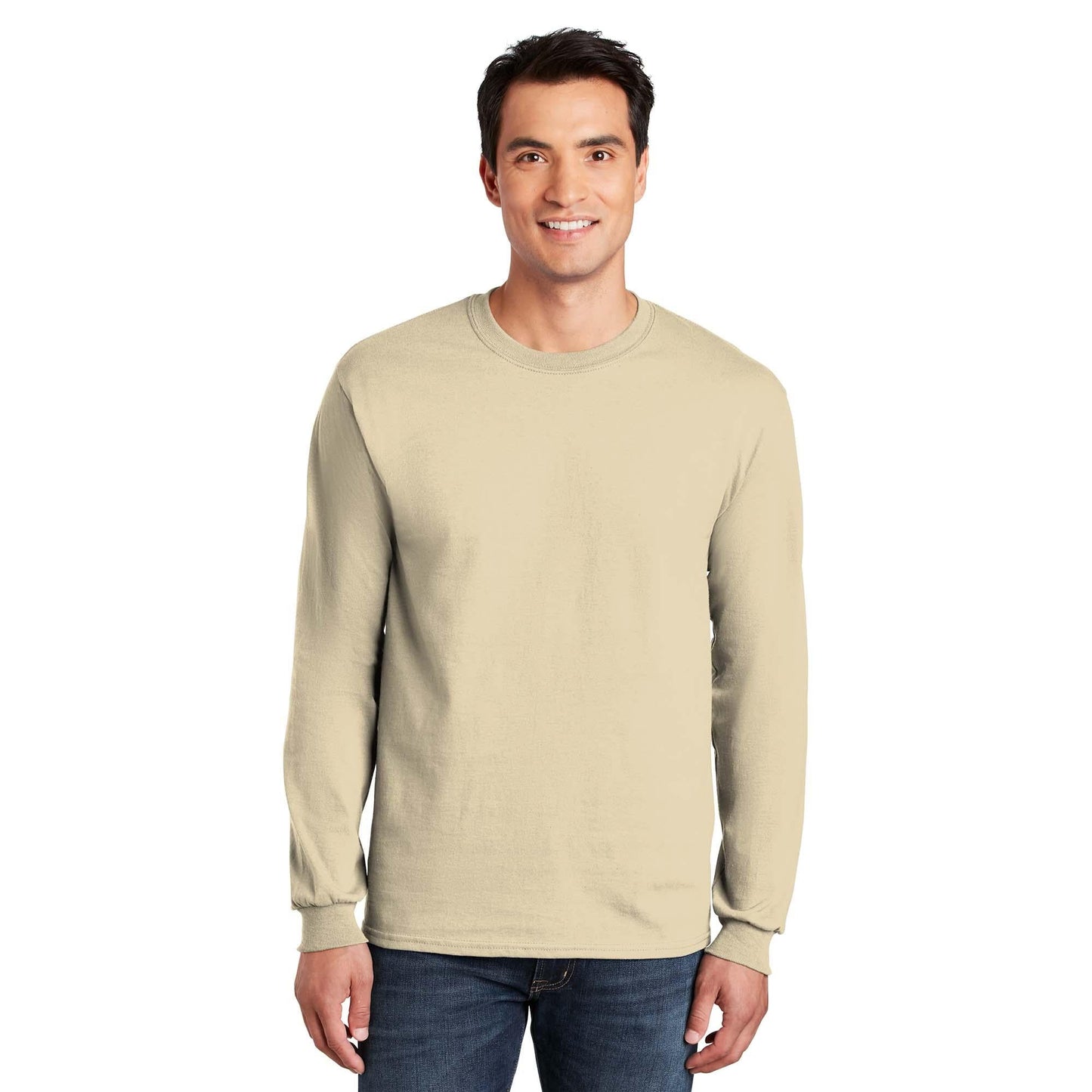 Natural T-Shirts - Gildan - Comfortable Cotton Blend - Soft Fit