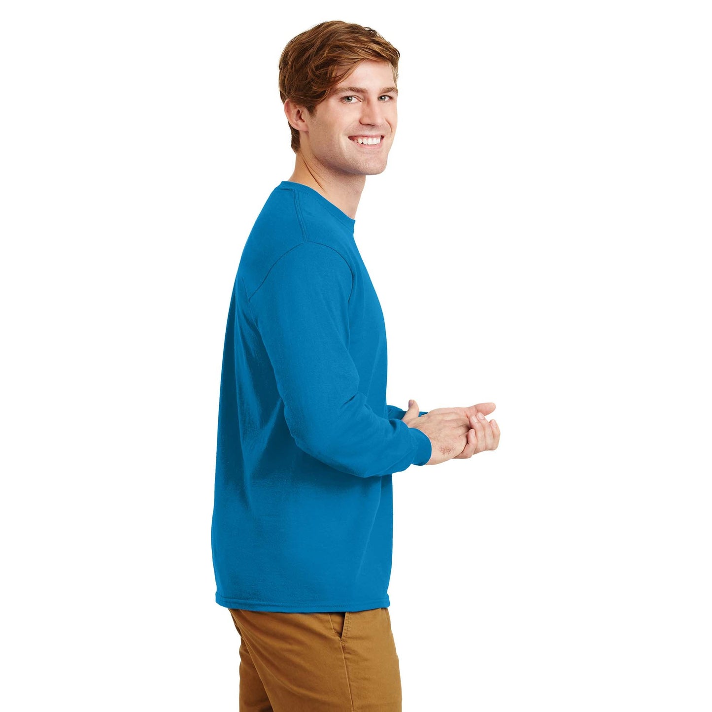 Natural T-Shirts - Gildan - Comfortable Cotton Blend - Soft Fit
