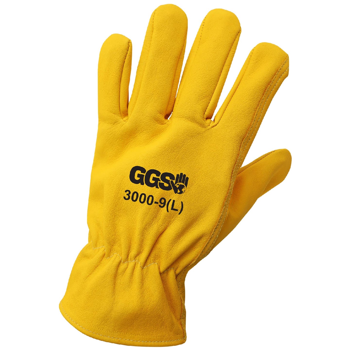 Yellow Leather Gloves - Global Glove - Durable Design