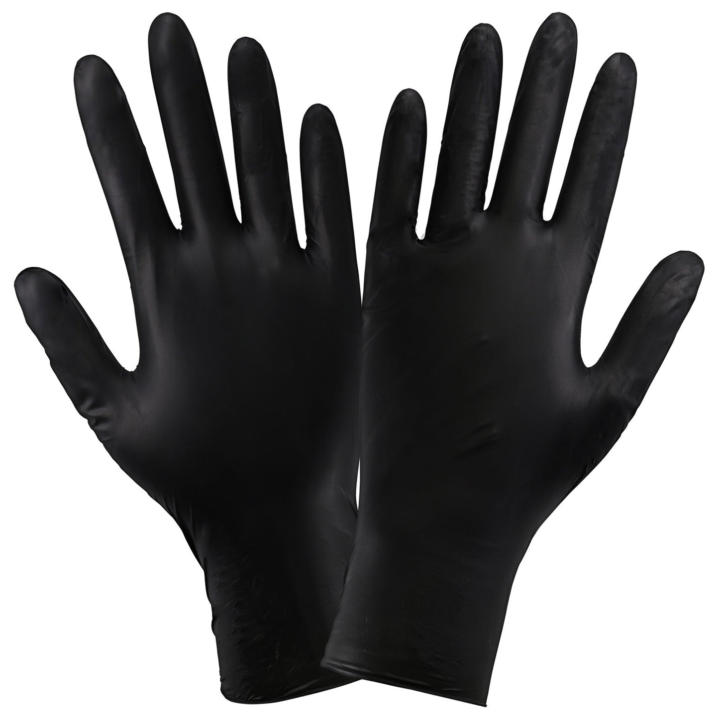 Black Disposable Gloves - Global Glove - Nitrile Vinyl Blend