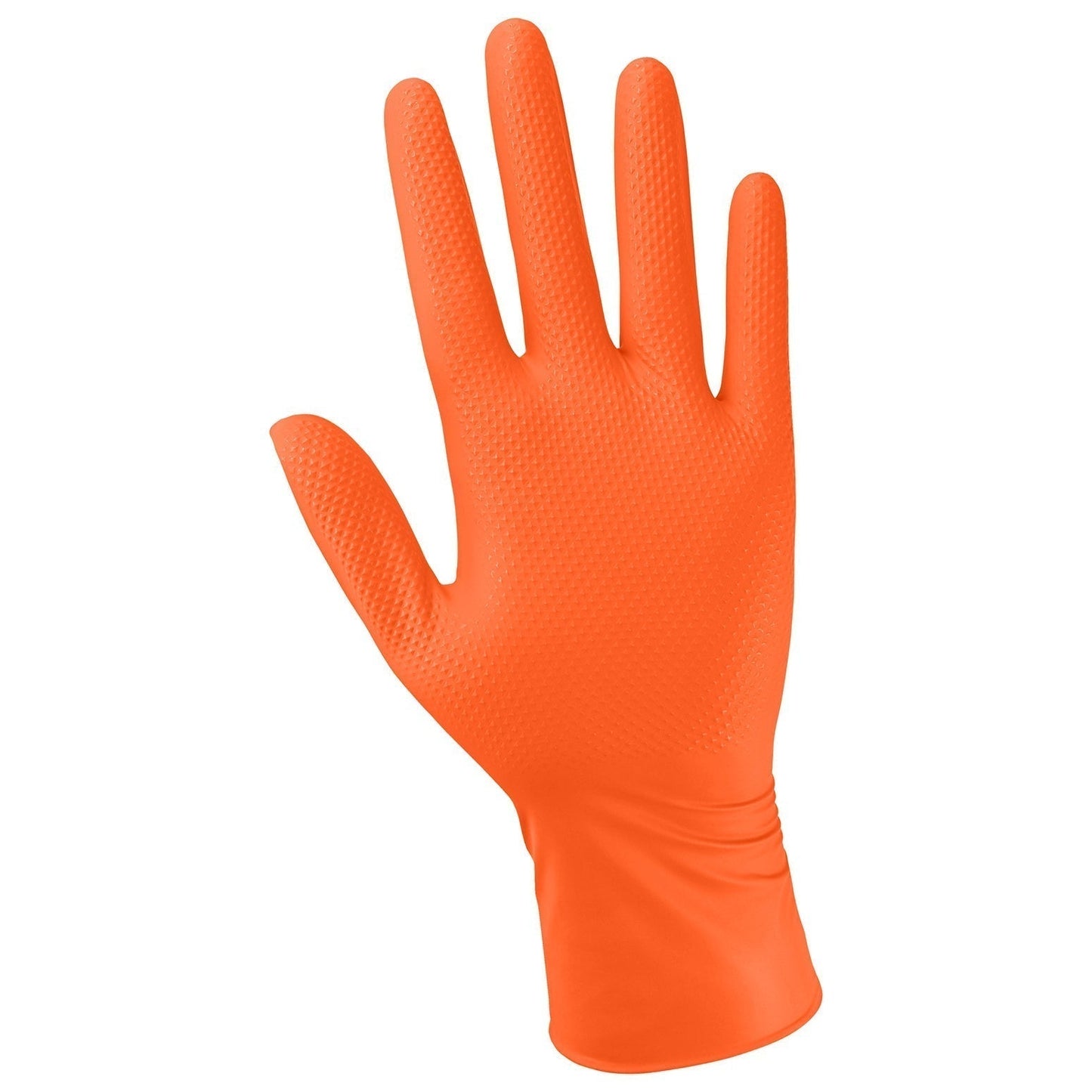 Orange Disposable Gloves - Global Glove - High Visibility