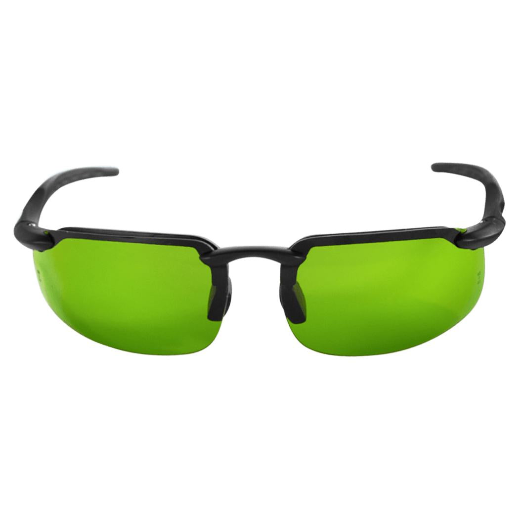 Green Mirror Anti-Fog Glasses - Bullhead Safety - Lightweight