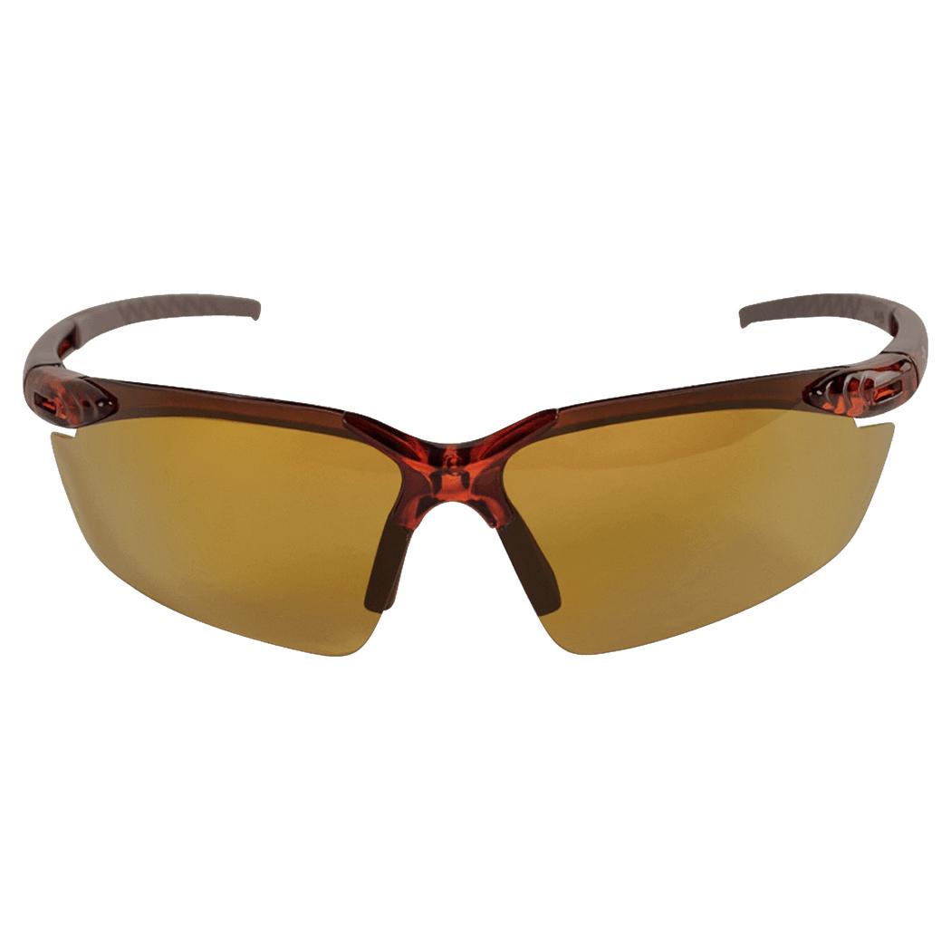 Brown Lens Glasses - Bullhead Safety - Camo Frame