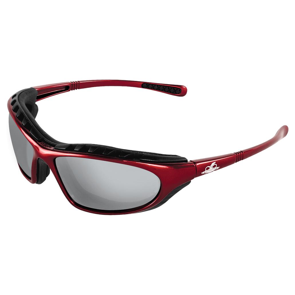 Silver Mirror Anti-Fog Glasses - Bullhead Safety - Stylish Design
