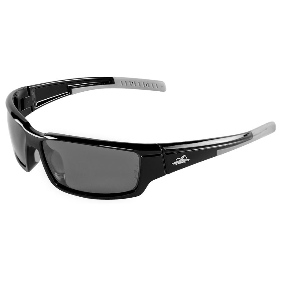 Smoke Anti-Fog Lens Glasses - Bullhead Safety - Comfort Fit