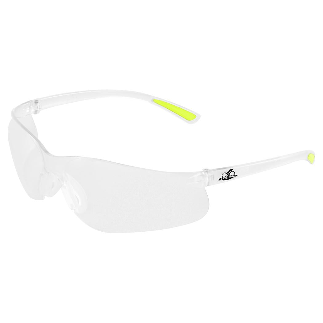 Clear Anti-Fog Lens Glasses - Bullhead Safety - Vented Frame