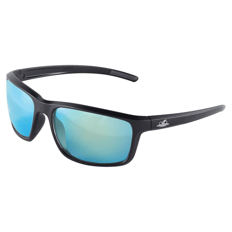 Green Mirror Anti-Fog Glasses - Bullhead - Clear Frame