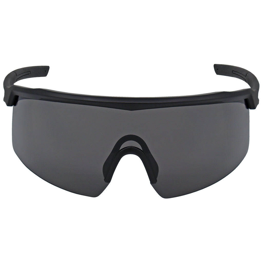 Polarized Blue Mirror Glasses - Bullhead Safety - Anti-Fog