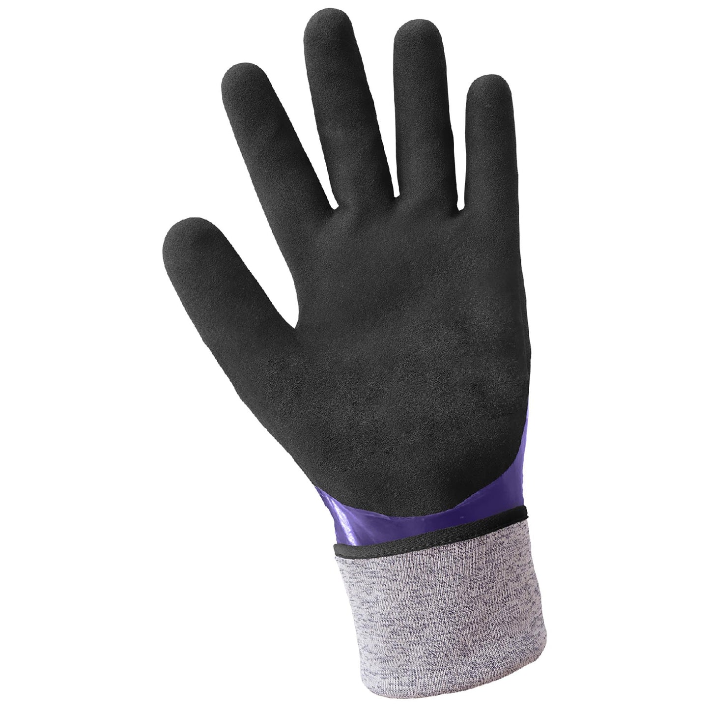 Purple Rubber Gloves - Global Glove - Cut Resistant Performance