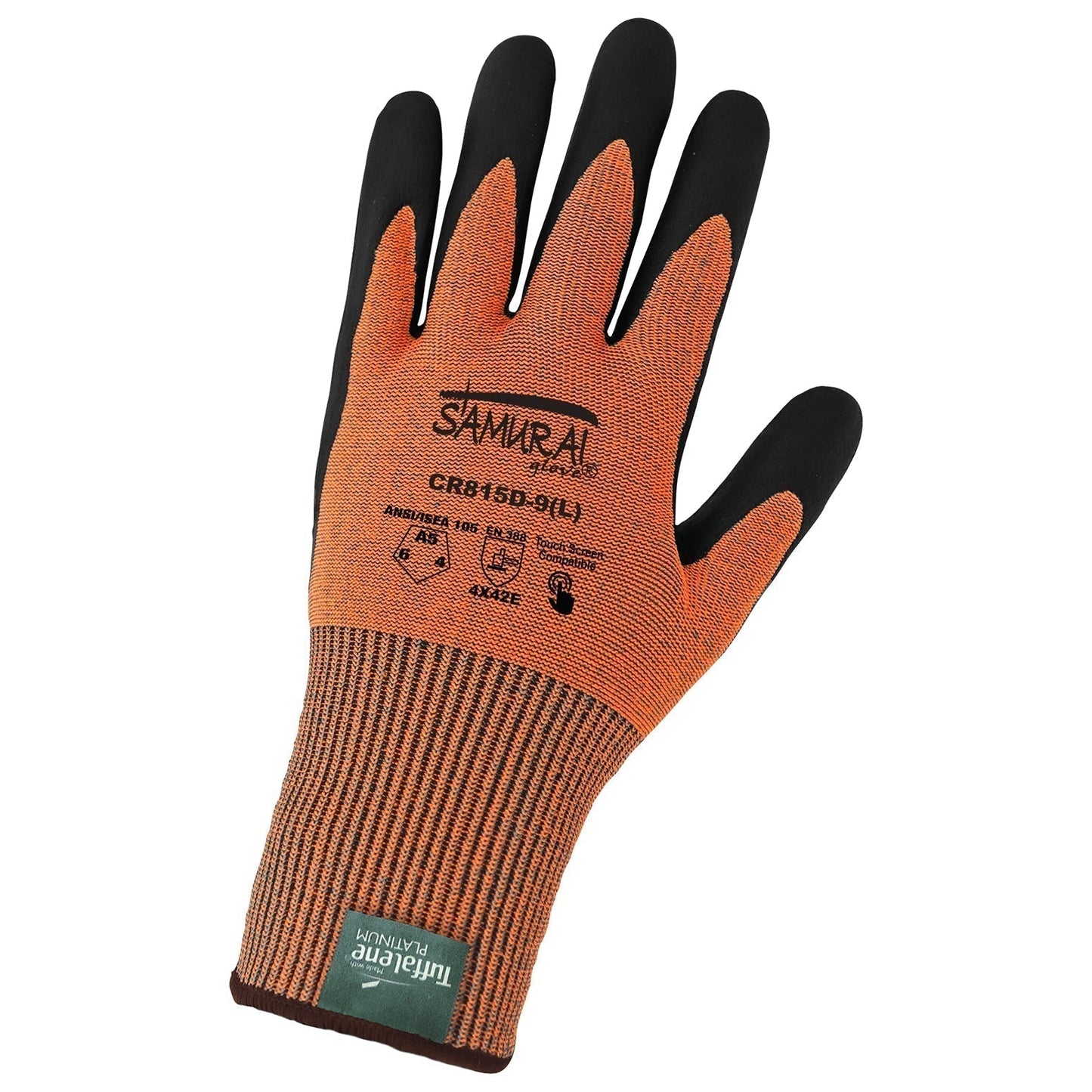 Orange String Knit Gloves - Global Glove - High-Visibility