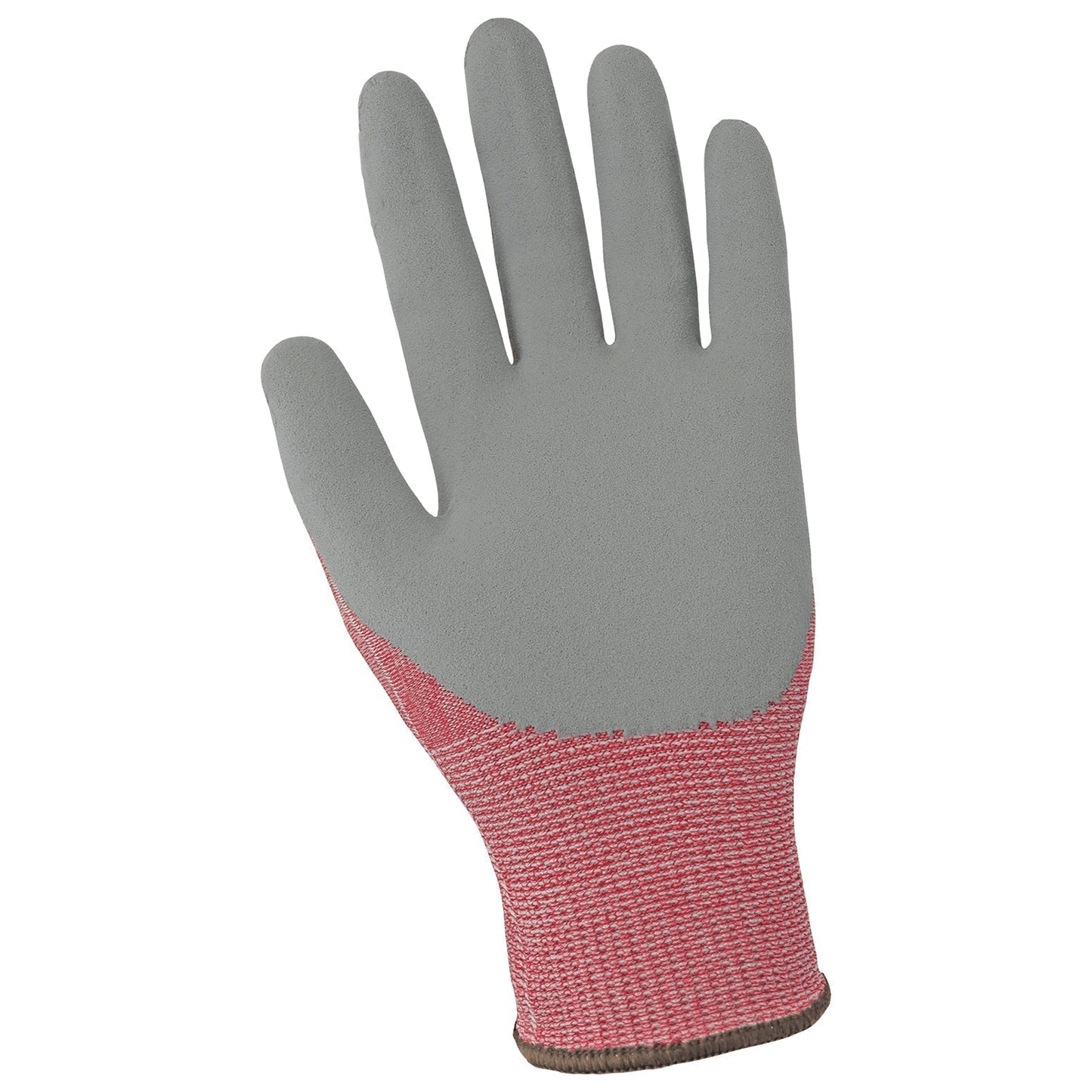 Red Knit Gloves - Global Glove - High-Visibility Comfort