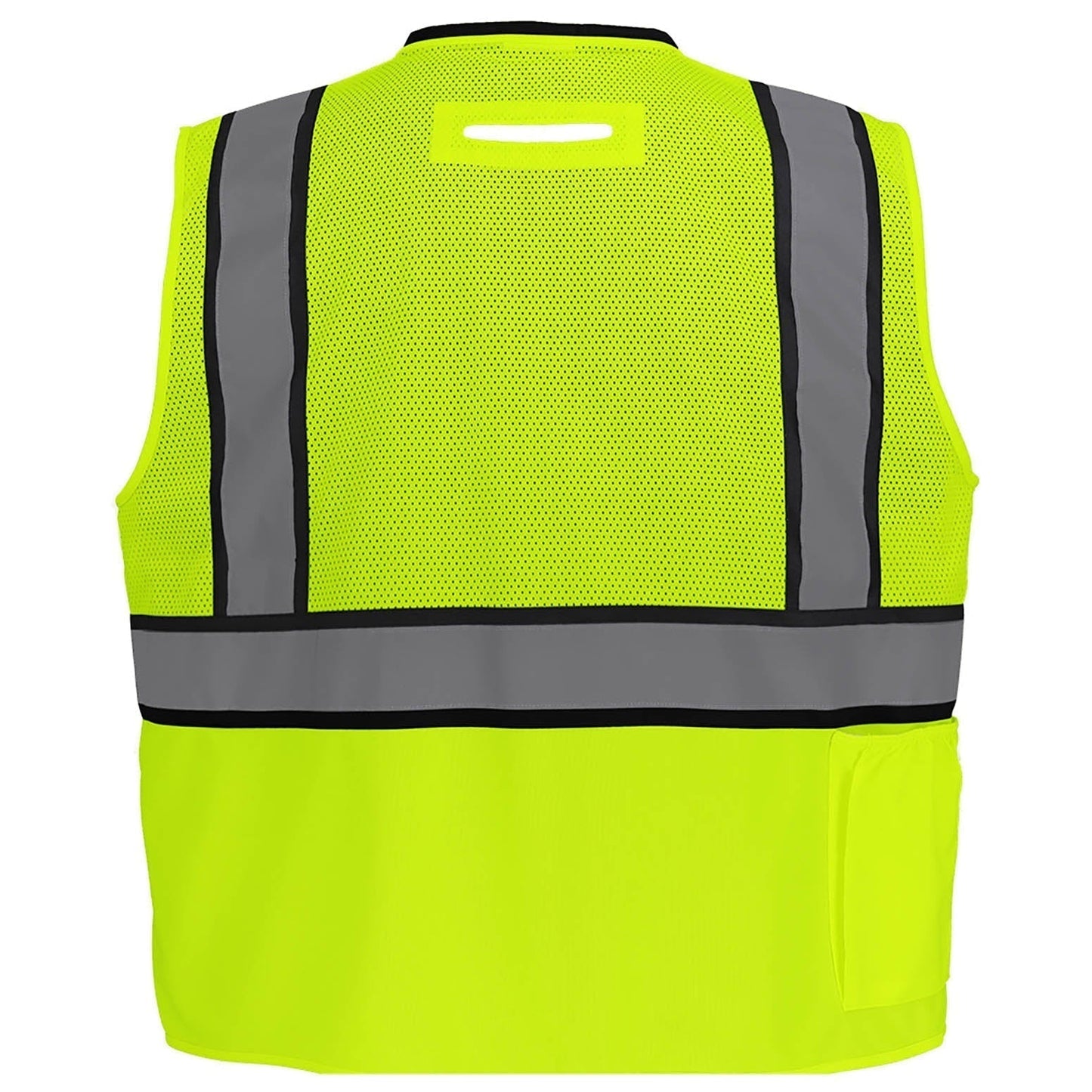 Yellow/Lime Safety Vests - Global Glove - Reflective Design