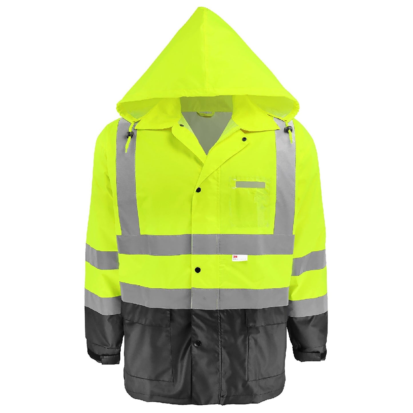 Yellow/Lime Rain Jacket - Global Glove - High Visibility