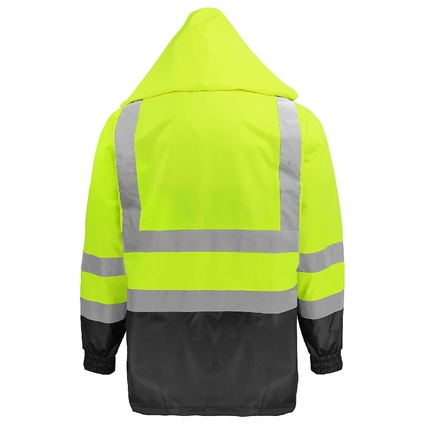 Yellow/Lime Rain Jacket - Global Glove - High Visibility