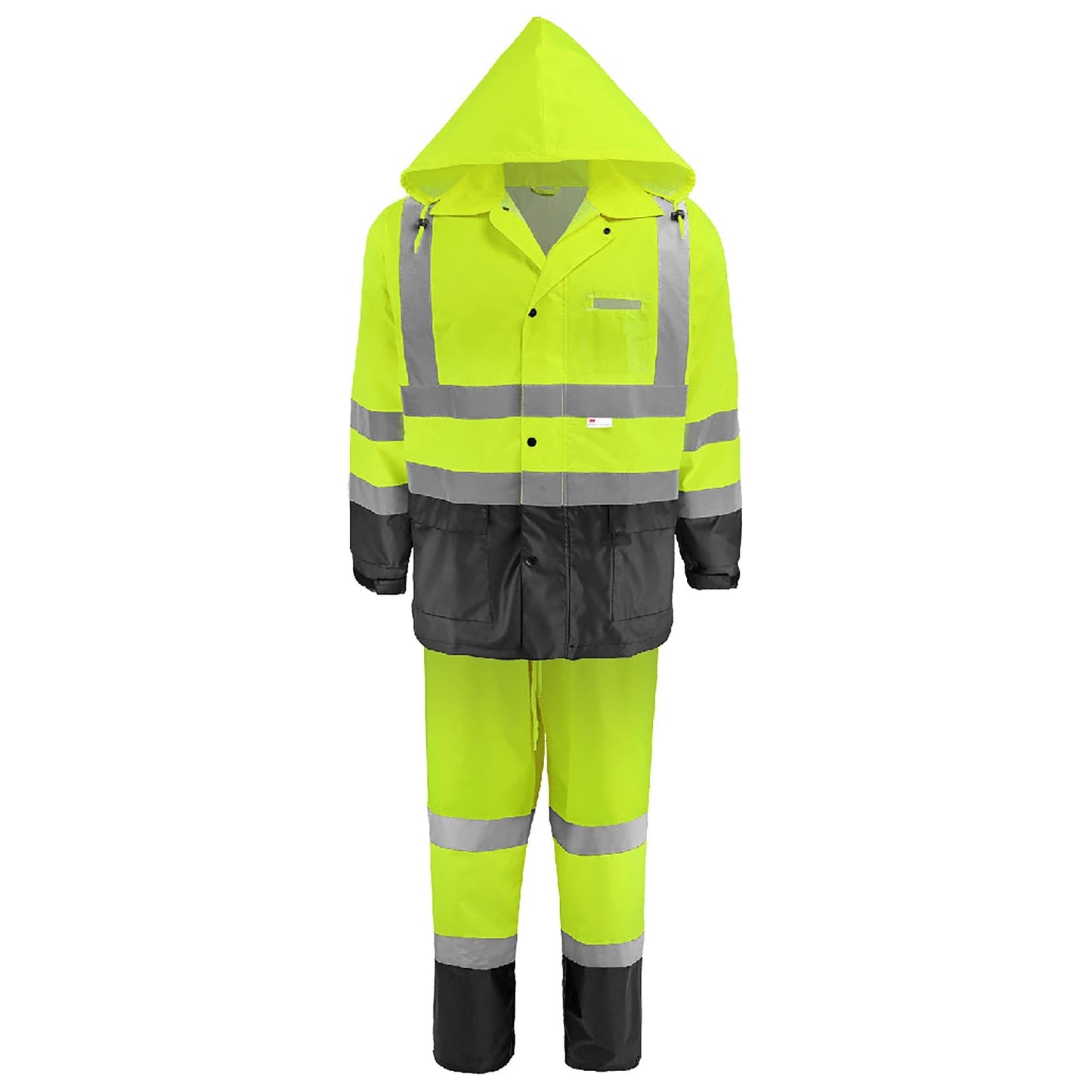 Yellow/Lime Rain Suit - Global Glove - Waterproof Gear