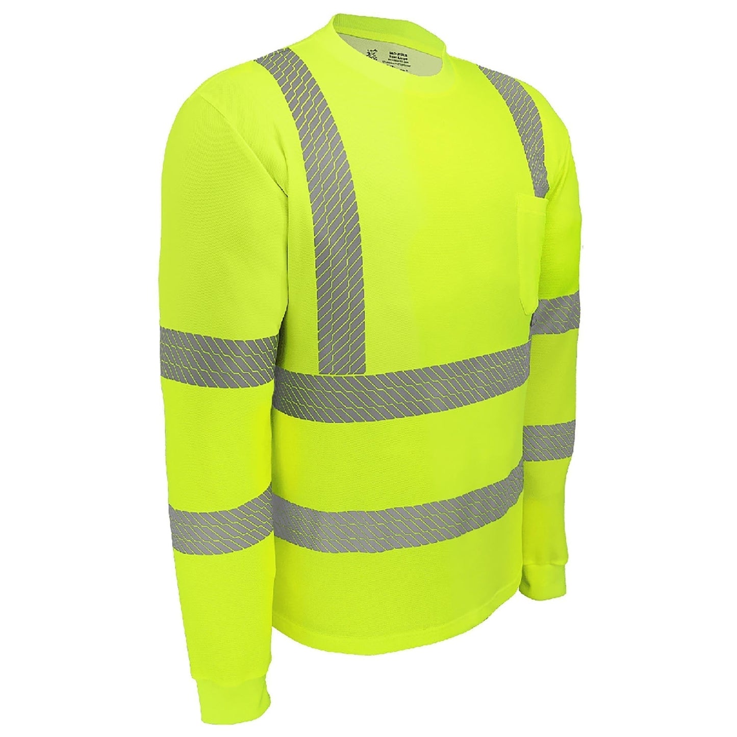 Yellow/Lime Safety Shirts - Global Glove - Long Sleeve