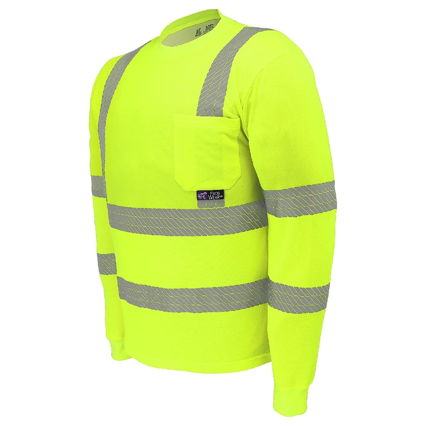 Yellow/Lime Safety Shirts - Global Glove - Long Sleeve