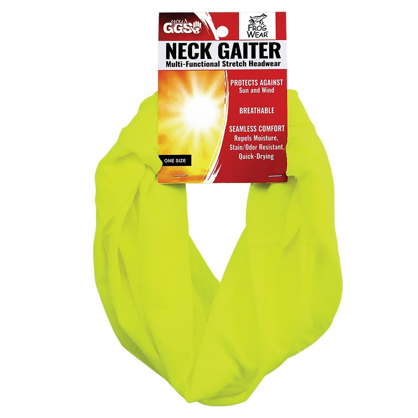 High-Visibility Orange Gaiters - Global Glove - Multi-Function