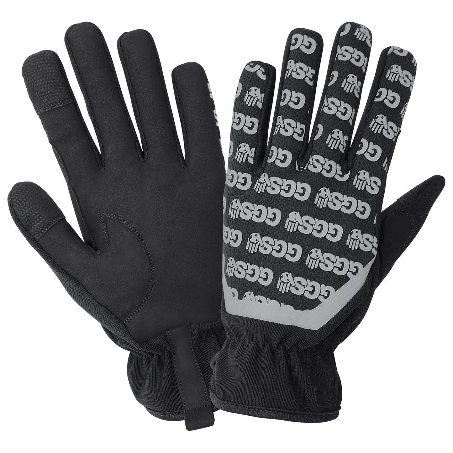 Black Leather Gloves - Global Glove - Durable Design