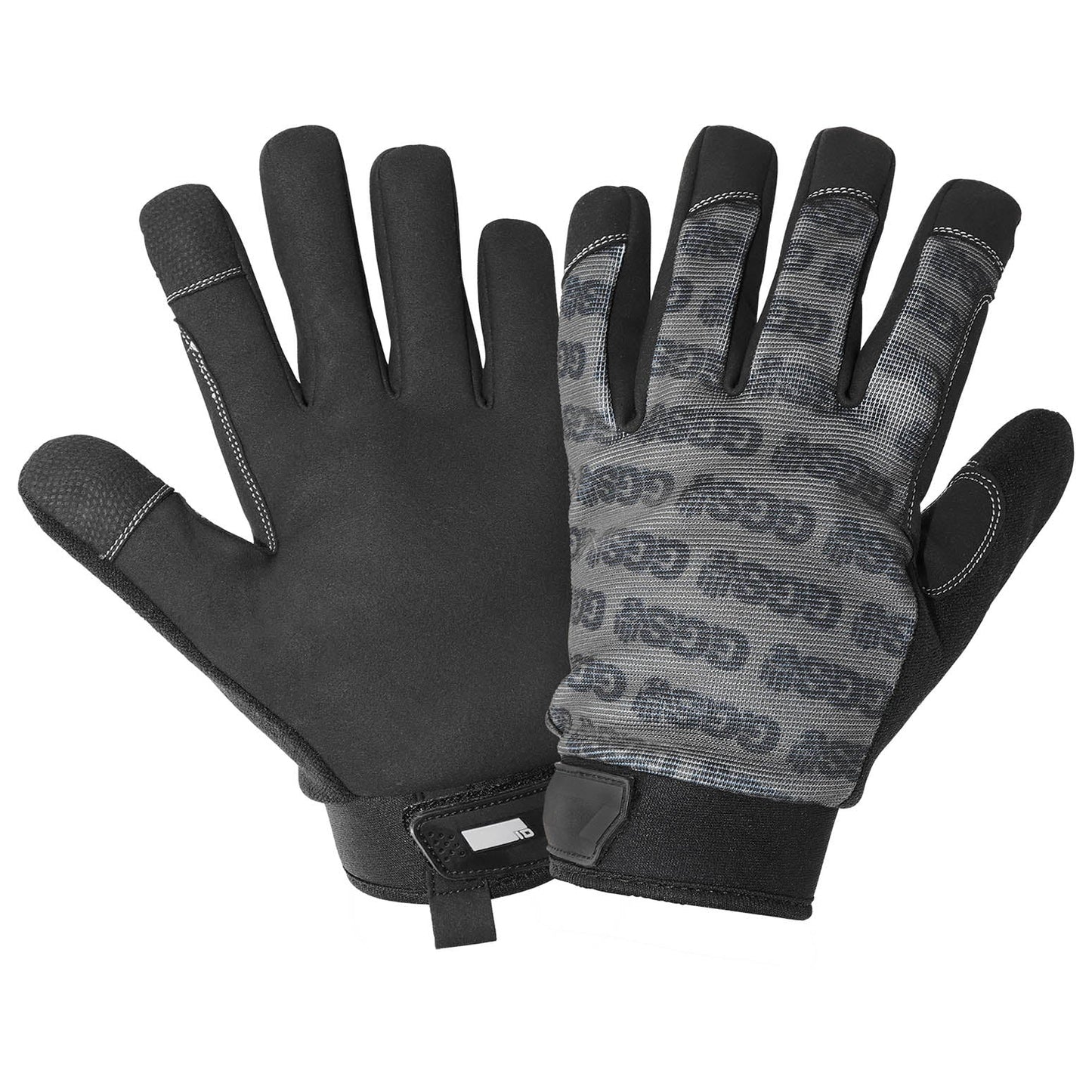 Gray Performance Gloves - Global Glove - Touch Screen