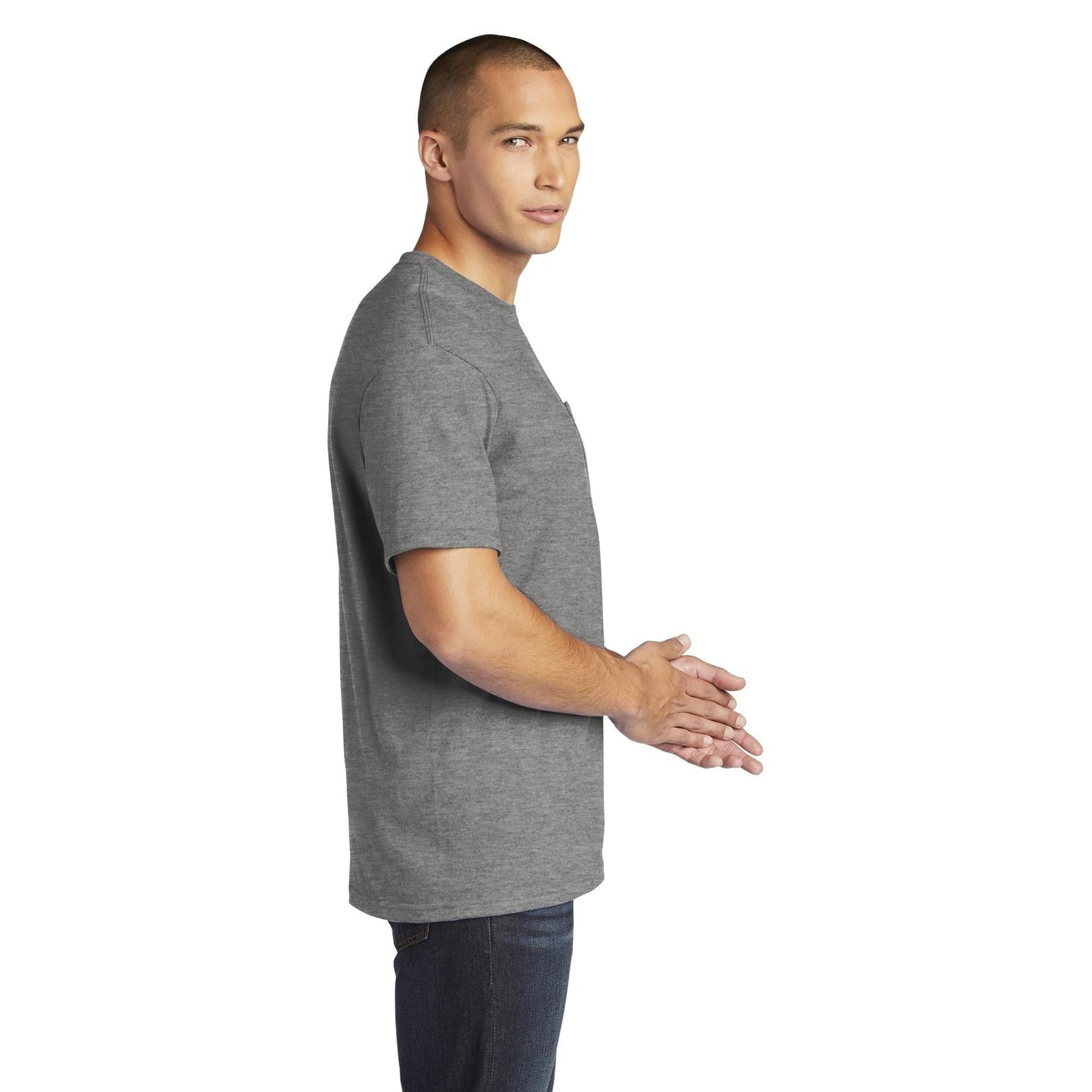 Graphite Heather T-Shirt - Gildan - Combed Cotton Soft