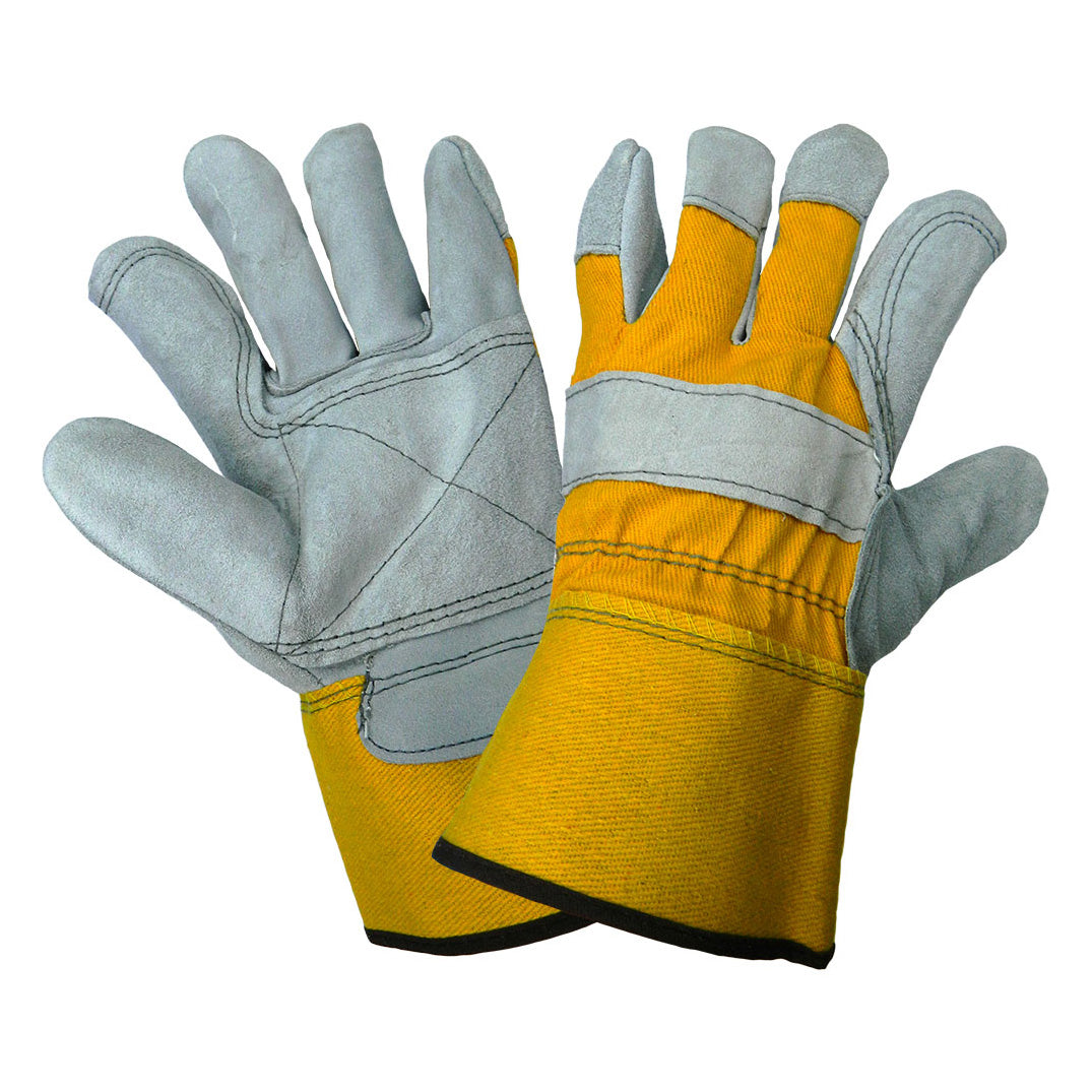 Duck Cuff Leather Gloves - Global Glove - Durable Design