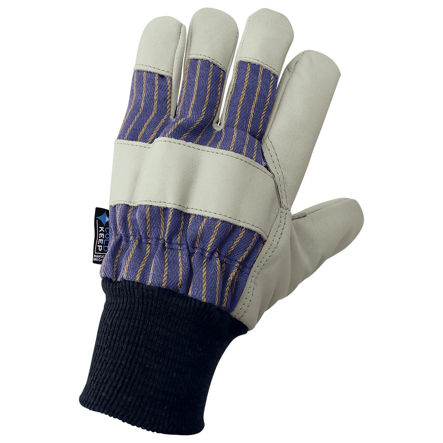 White Leather Gloves - Global Glove - Insulated Comfort