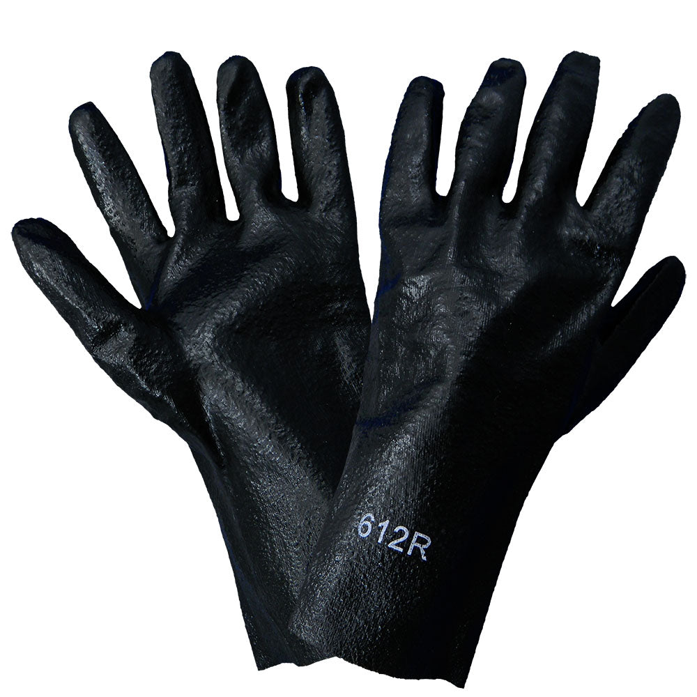 Black Rubber Gloves - Global Glove - Durable Protection