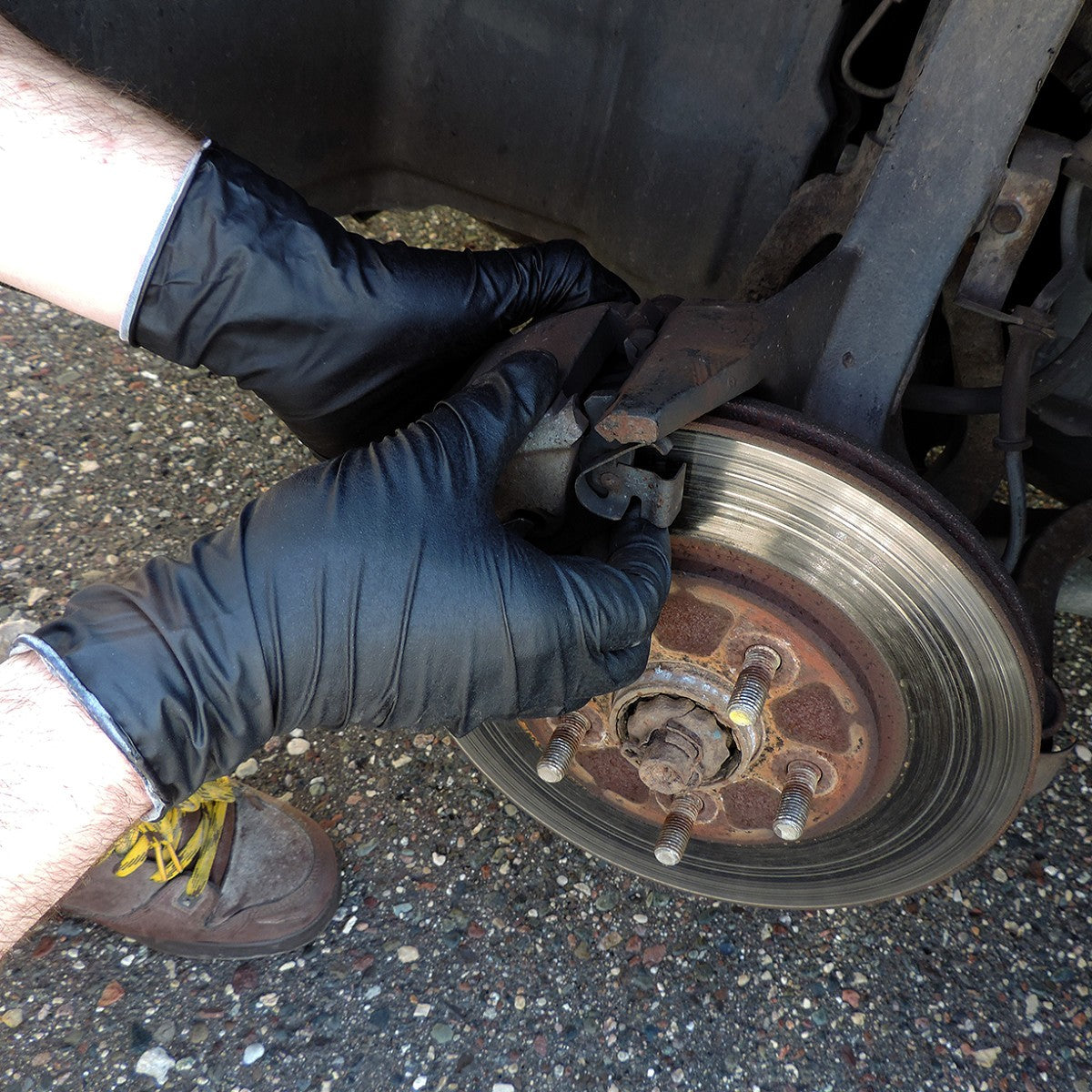 Black Disposable Gloves - Global Glove - Durable Comfort