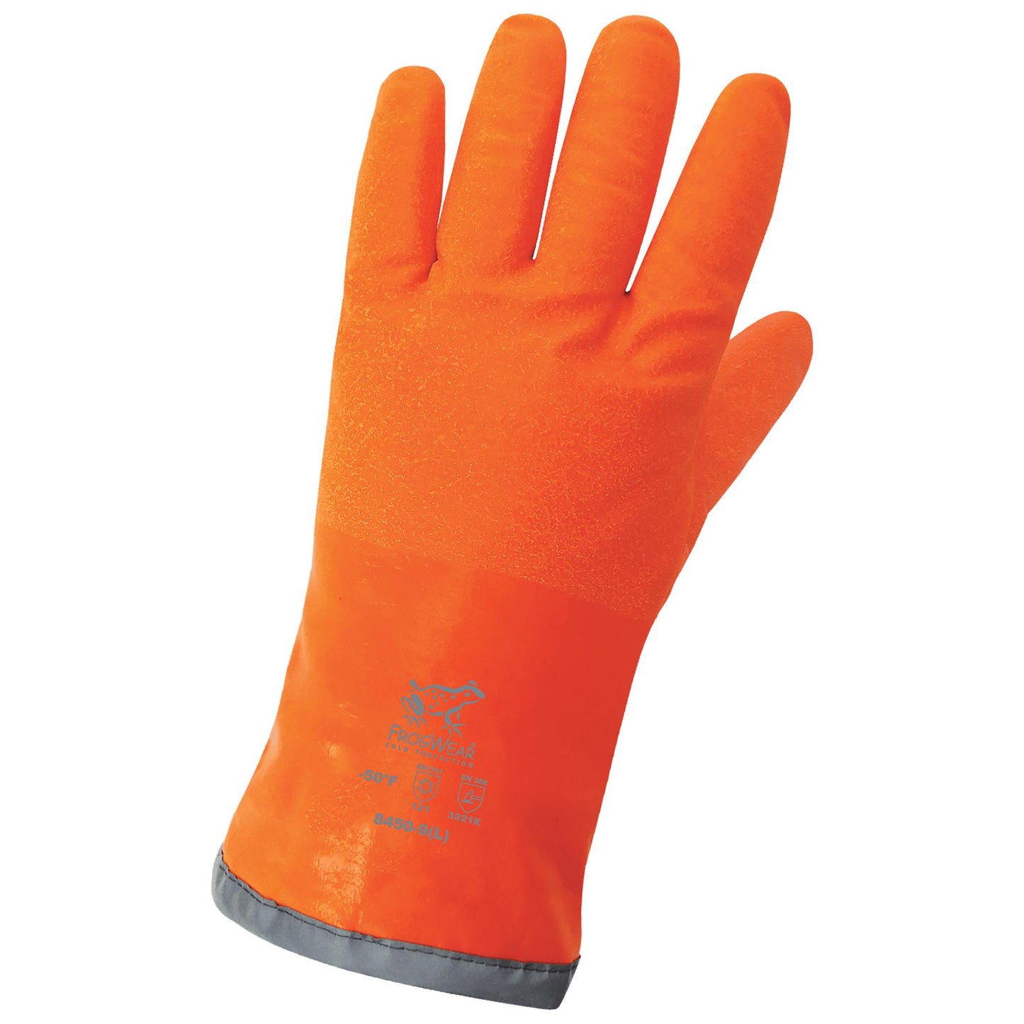 Orange Rubber Gloves - Global Glove - Nitrile Insulated