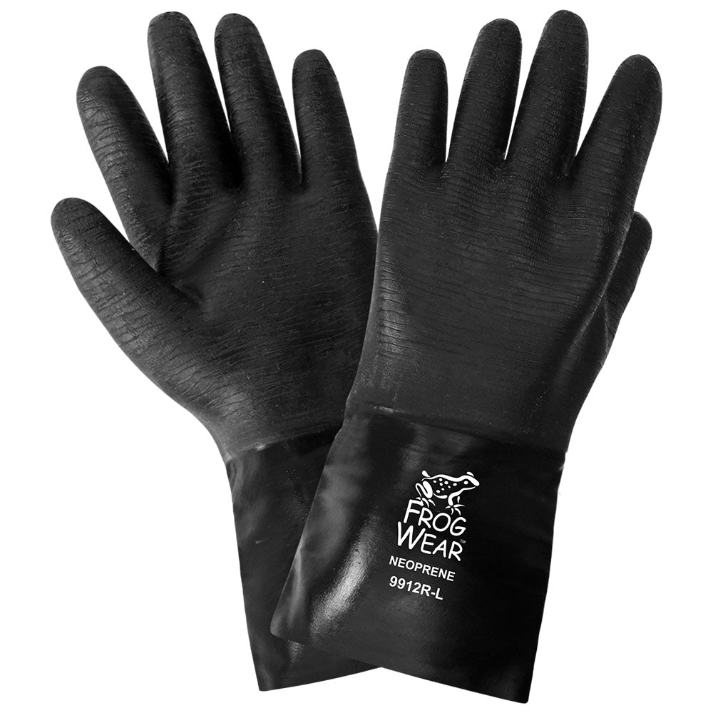 Black Rubber Gloves - Global Glove - Chemical Resistant