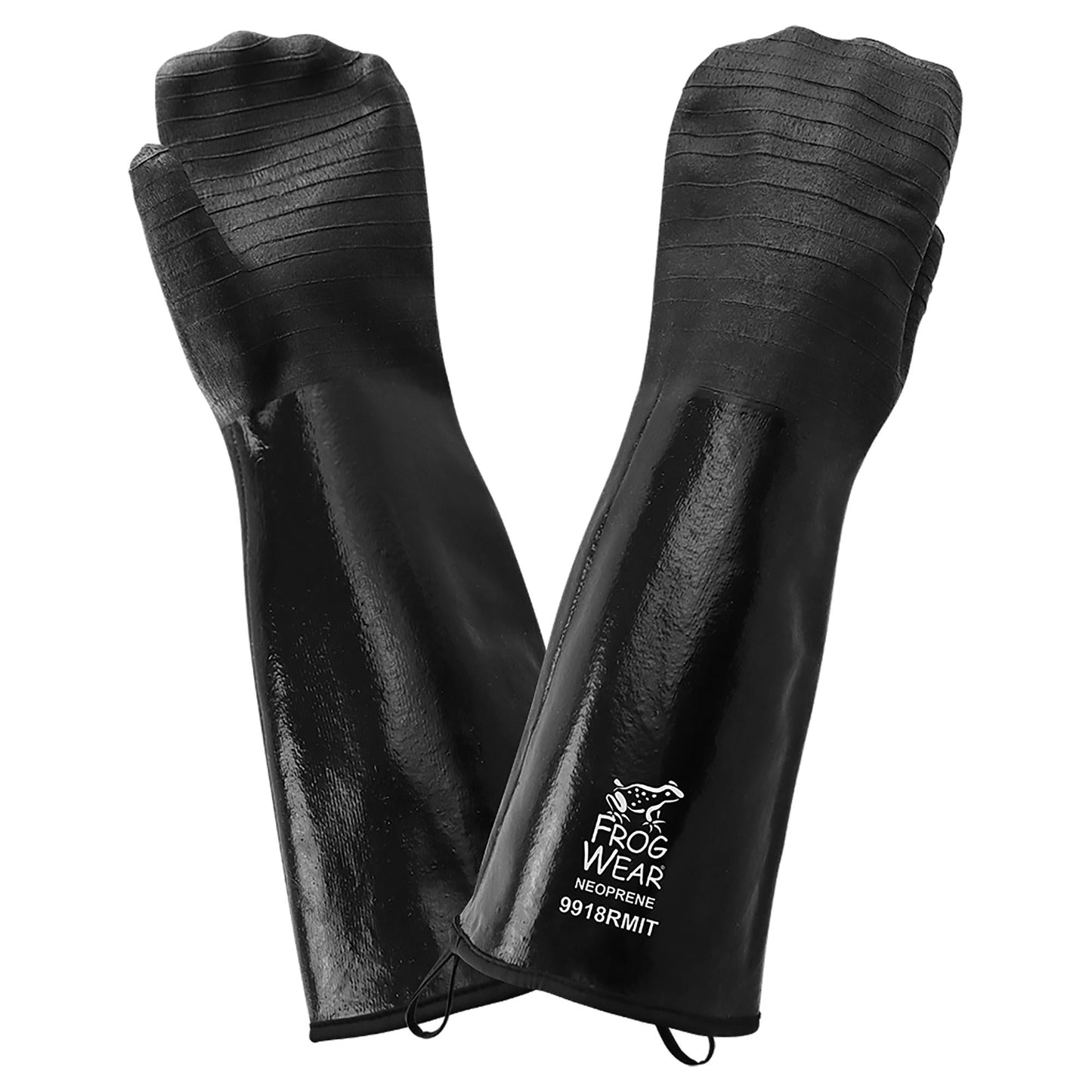 Black Rubber Gloves - Global Glove - Heat Resistant