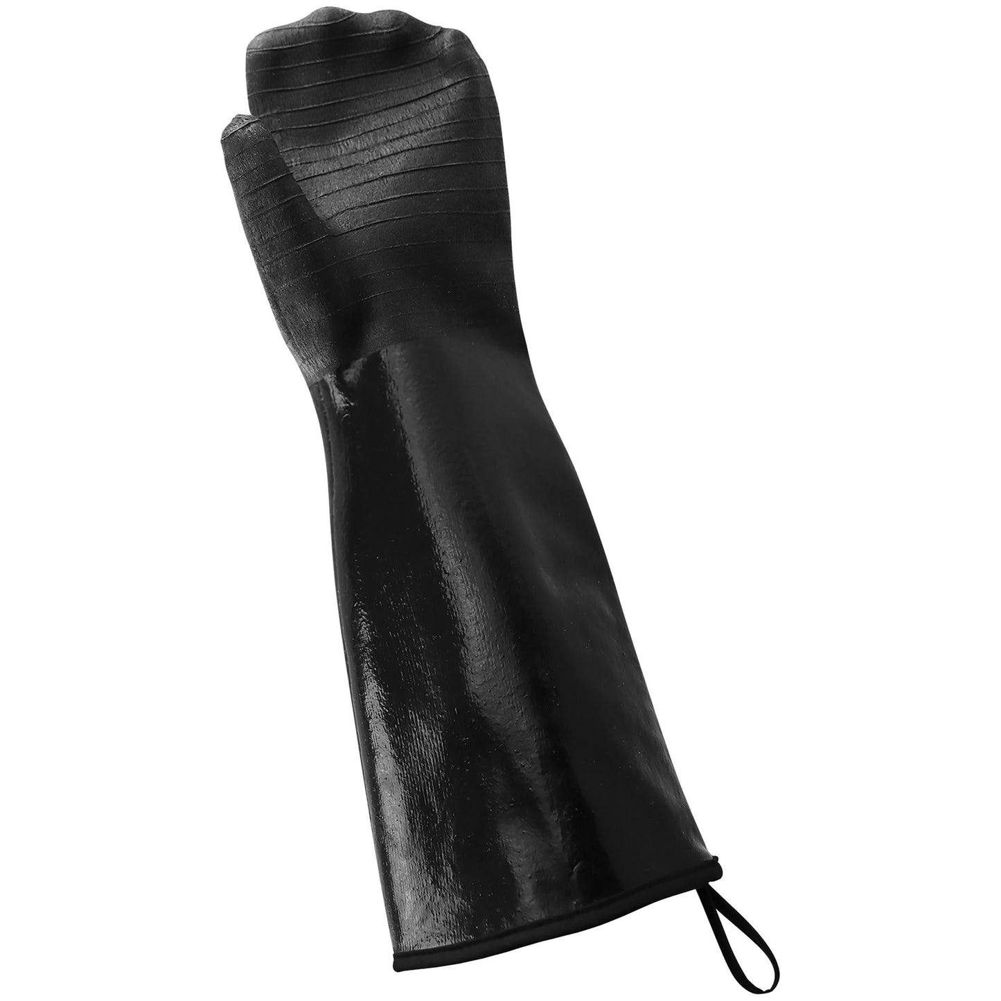 Black Rubber Gloves - Global Glove - Heat Resistant