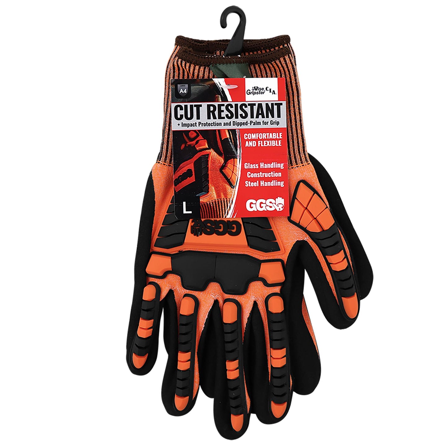 Orange Performance Gloves - Global Glove - High Visibility