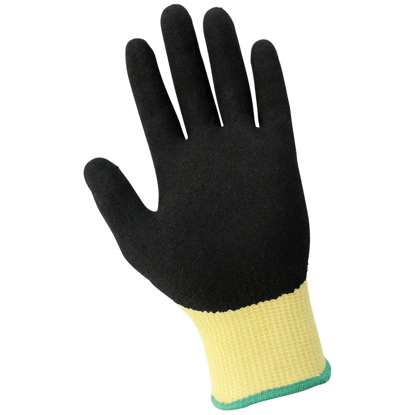 Yellow String Knit Gloves - Global Glove - Cut Resistant