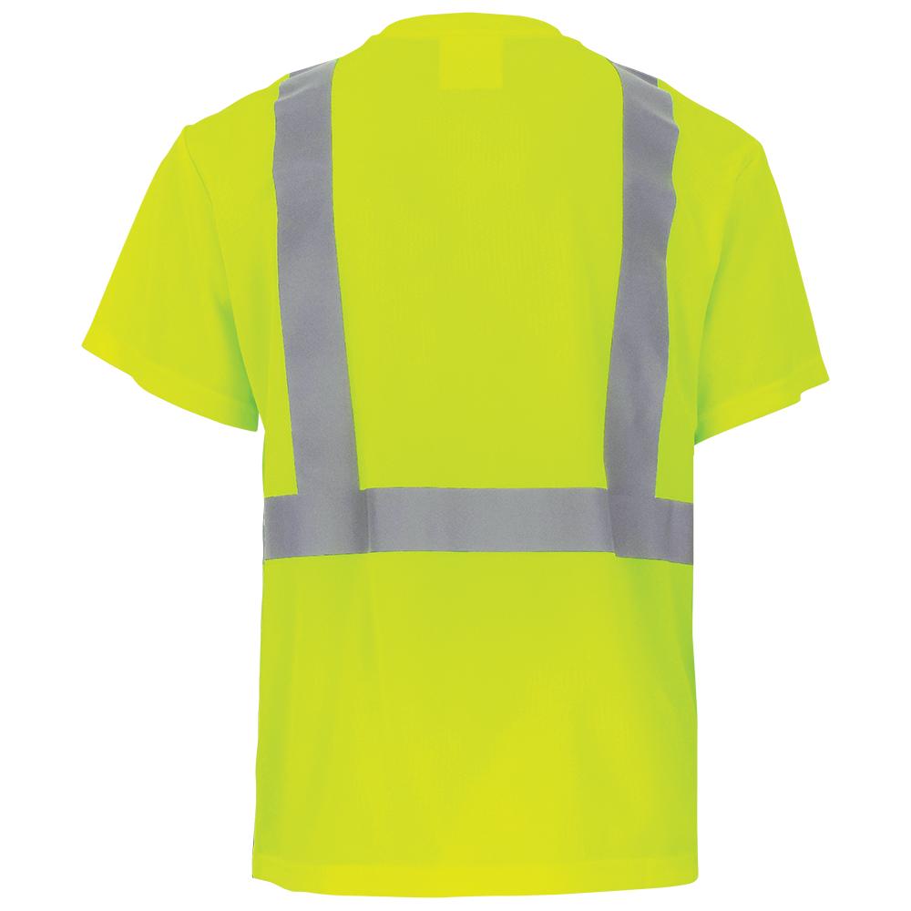Orange Safety Shirt - Global Glove - Reflective Design