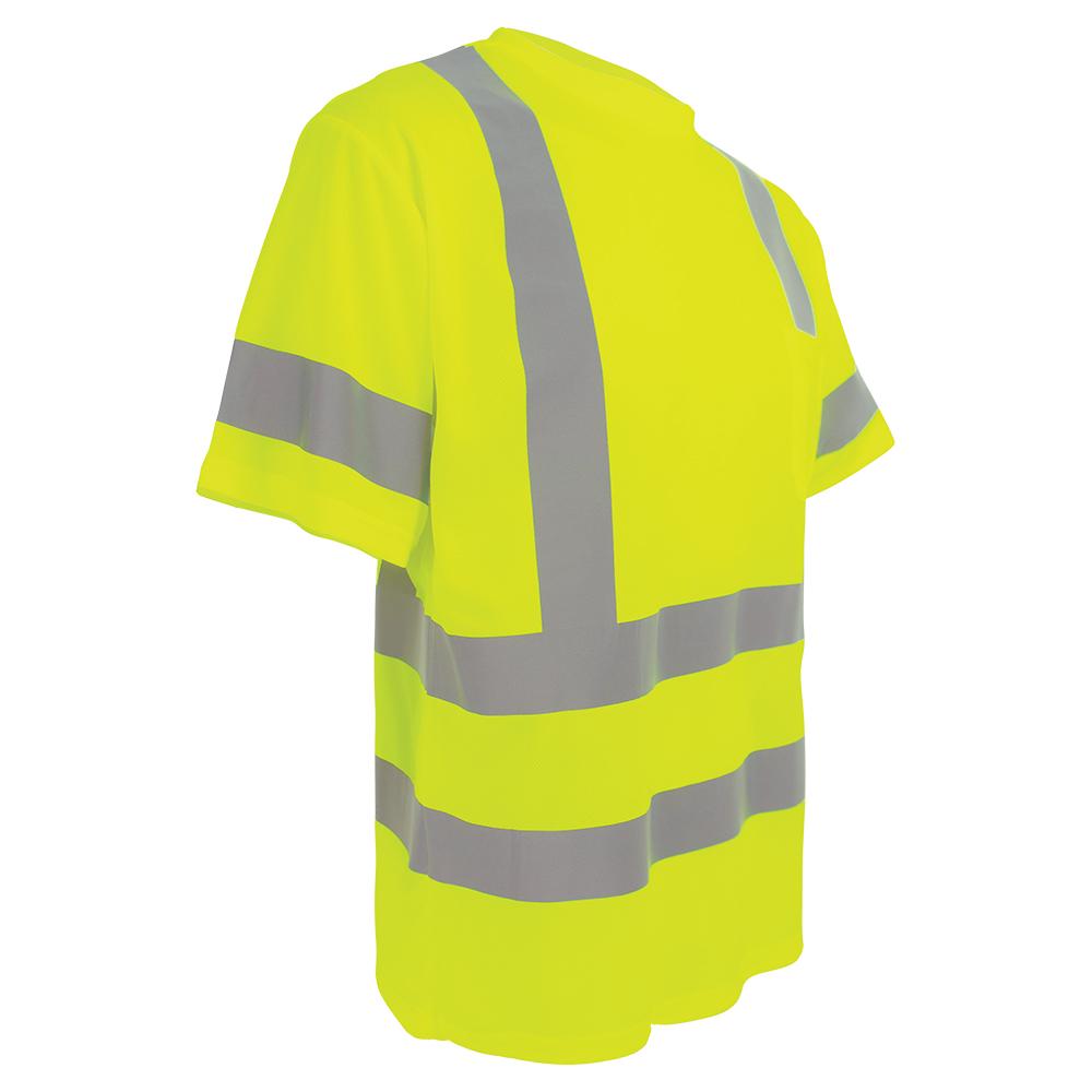 Yellow/Lime Safety Shirt - Global Glove - High-Visibility