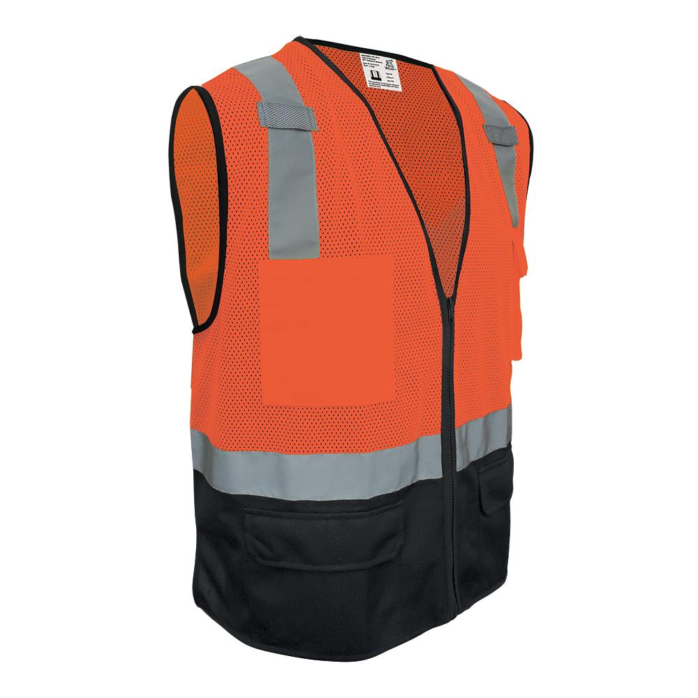 Yellow/Lime Safety Vests - Global Glove - Reflective Design