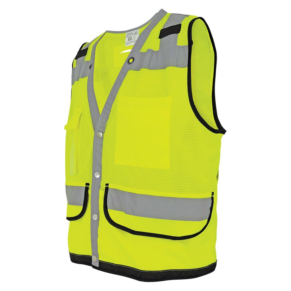 Orange Safety Vests - Global Glove - Reflective Design
