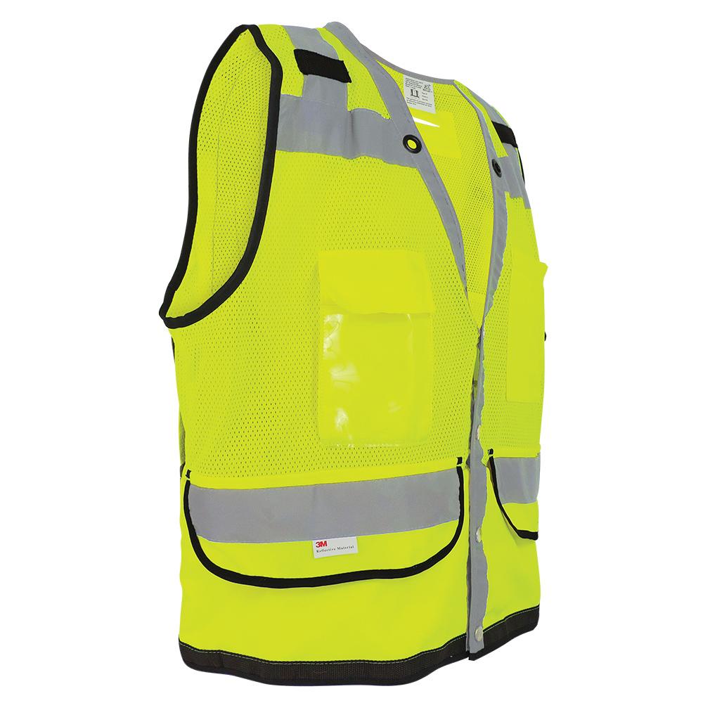 Orange Safety Vests - Global Glove - Reflective Design