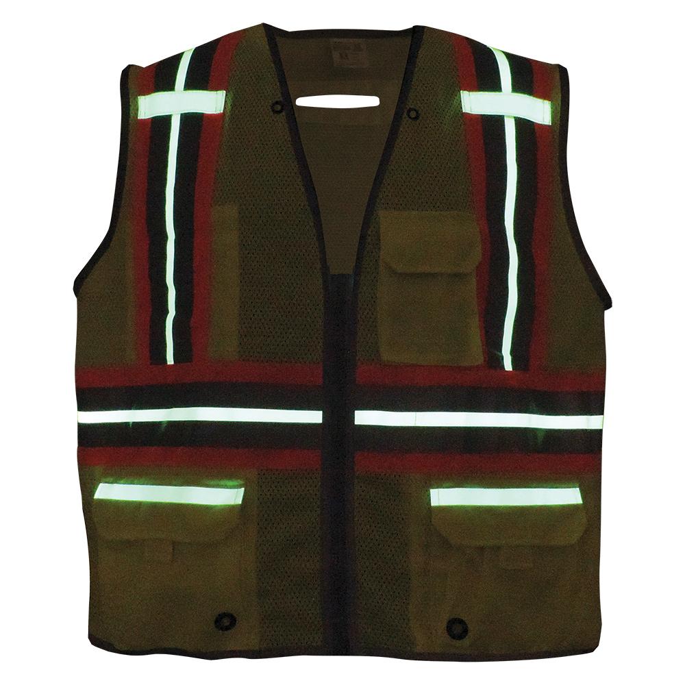 Yellow/Lime Safety Vests - Global Glove - Reflective Design