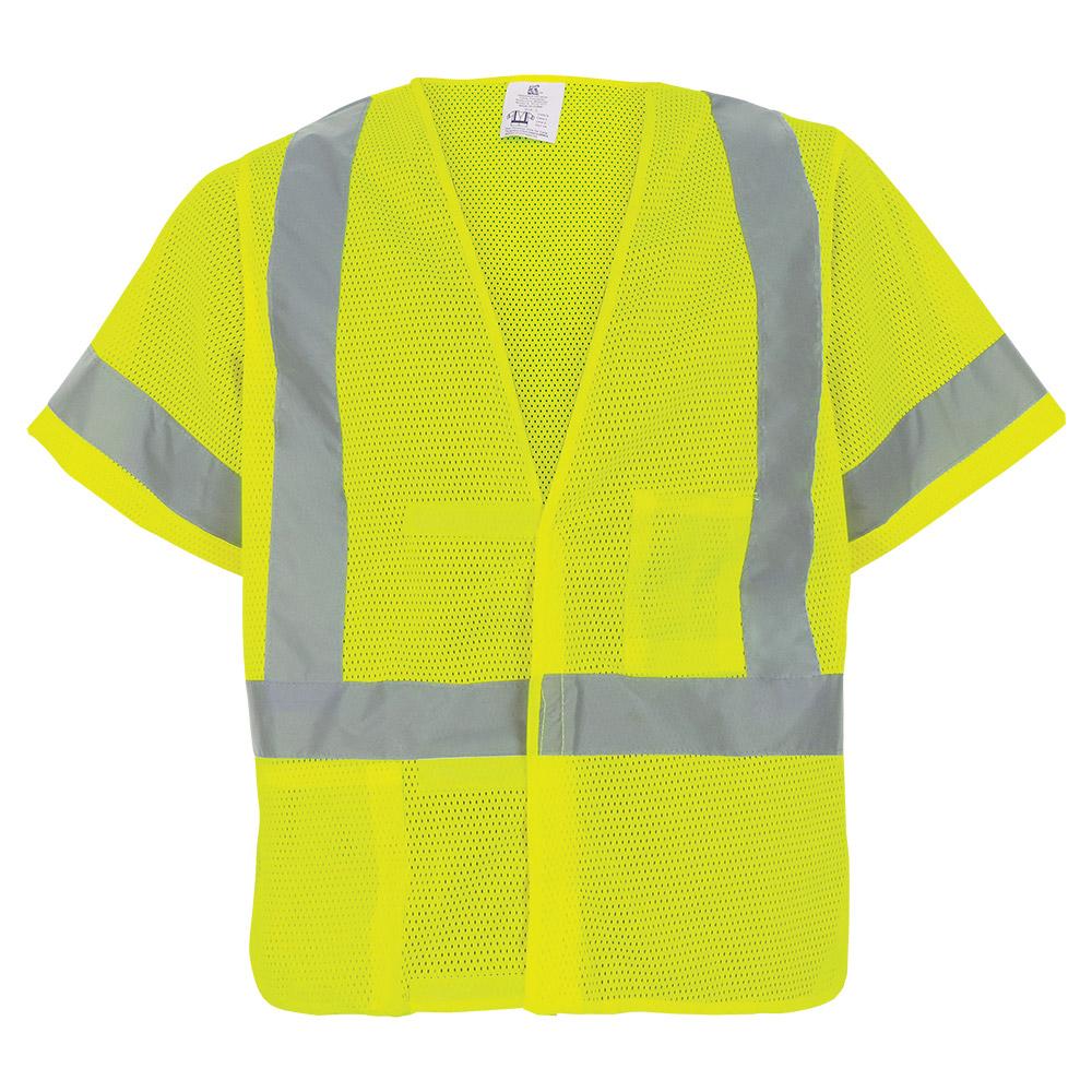 Velcro Closure Safety Vests - Global Glove - Mesh Design