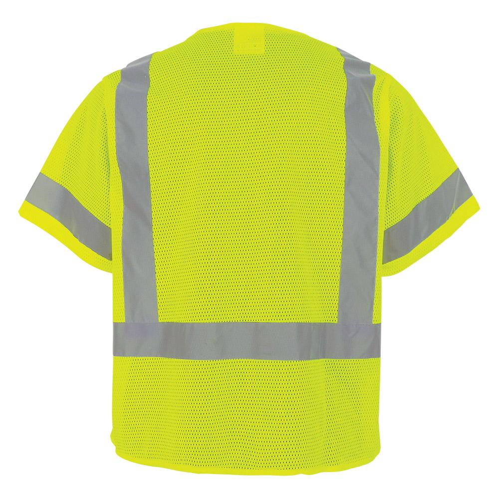 Velcro Closure Safety Vests - Global Glove - Mesh Design