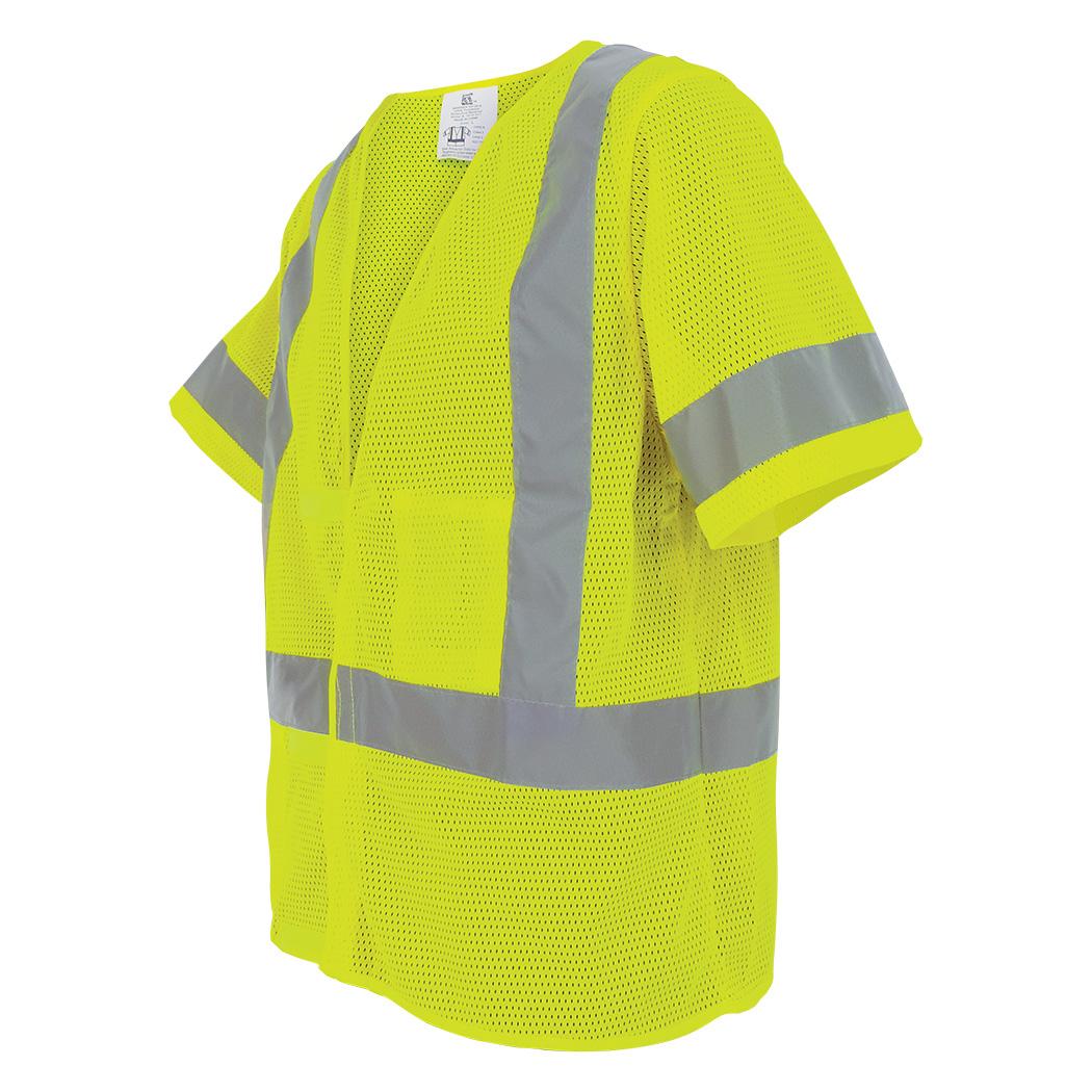 Velcro Closure Safety Vests - Global Glove - Mesh Design