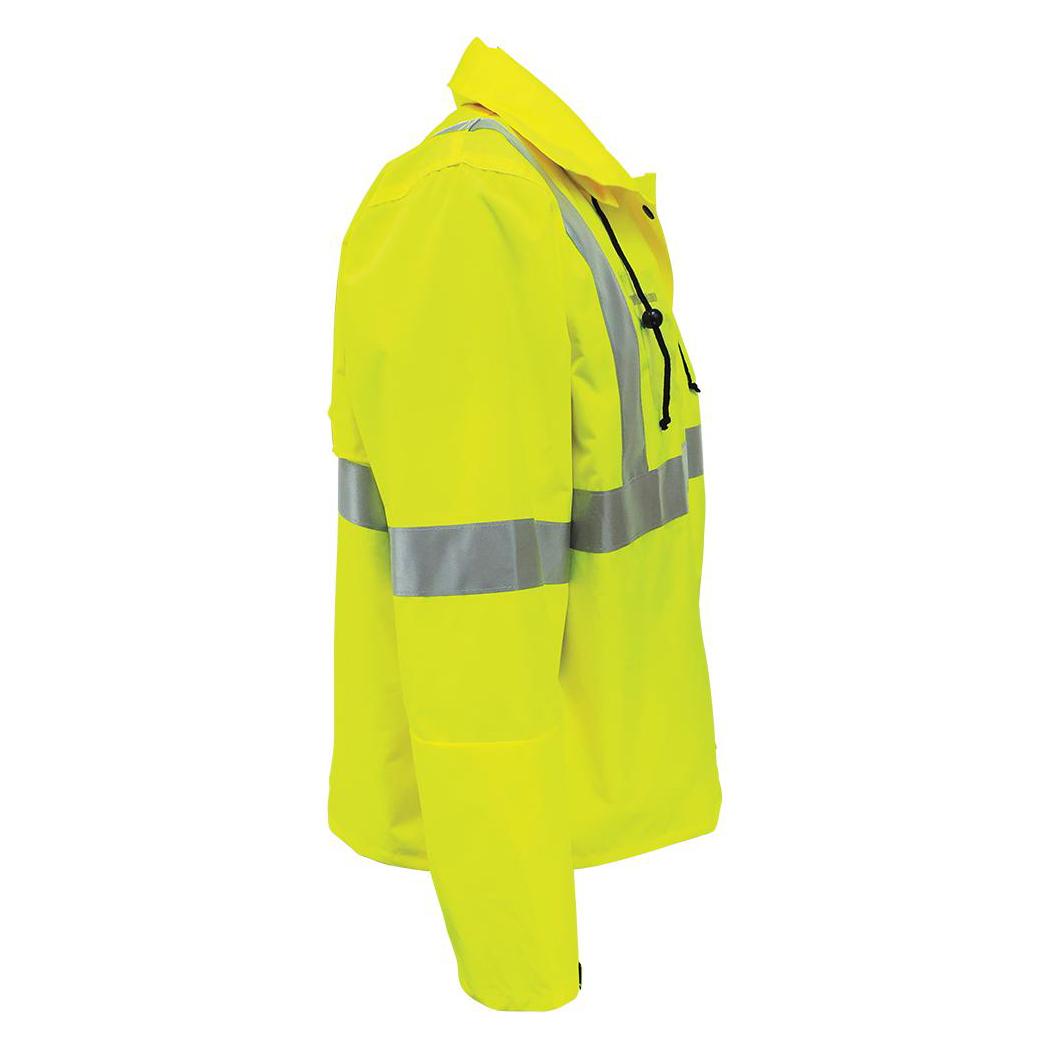 Yellow/Lime Rain Jacket - Global Glove - Flame Retardant