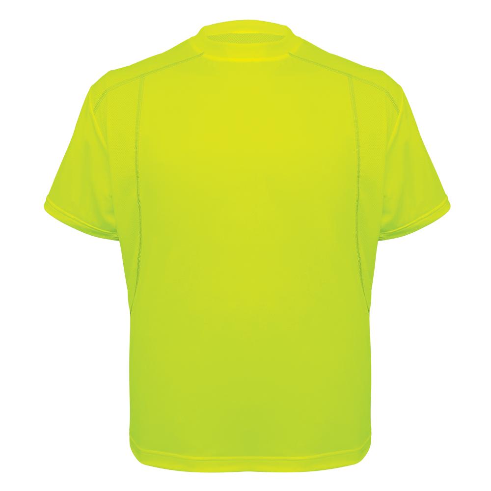 Yellow/Lime Safety Shirt - Global Glove - Breathable Fabric